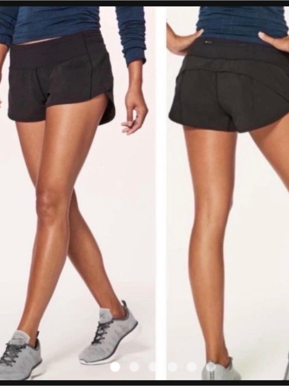 Lululemon Speed Up Low-Rise Lined Short 2.5 Size 8 Black